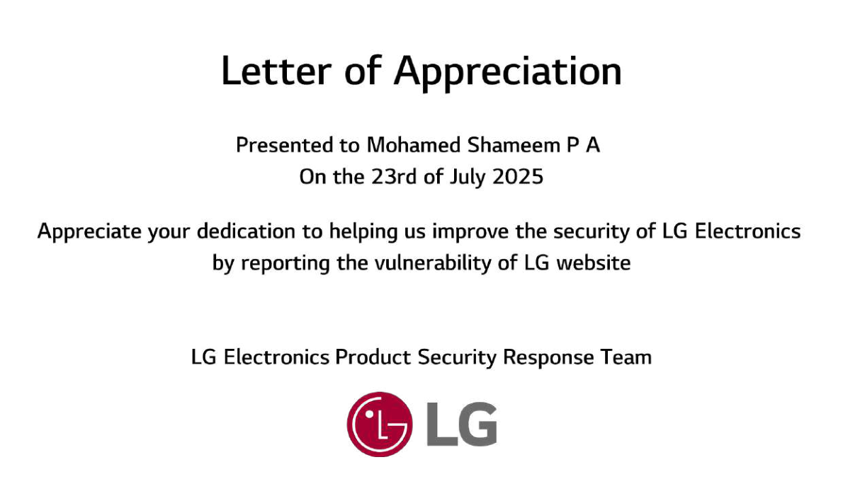 LG Recognition